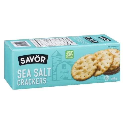 Savör Sea Salt Crackers Fair Catch Fishmongers