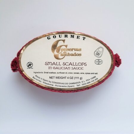 Conservas De Cambados Small Scallops In Galician Sauce