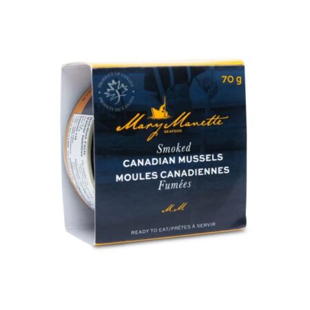 Mary Manette Smoked Canadian Mussels 70G
