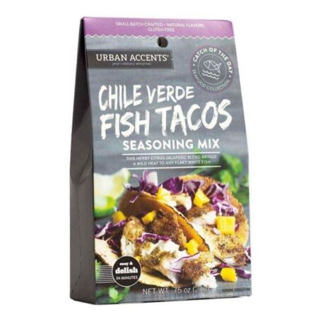 Urban Accents Chile Verde Fish Taco Seasoning Mix