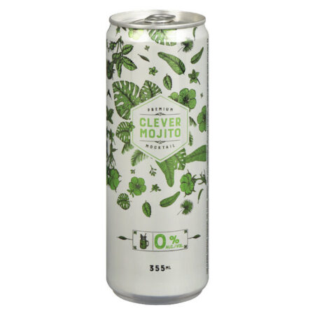 Clever Non Alcoholic Mojito, 355ml