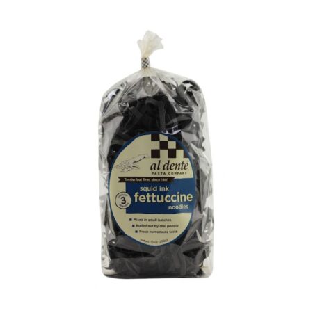 Al Dente Squid Ink Fettuccine