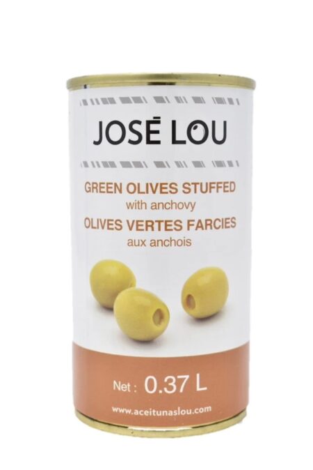 Jose Lou Green Olives Stuffed w. Anchovies