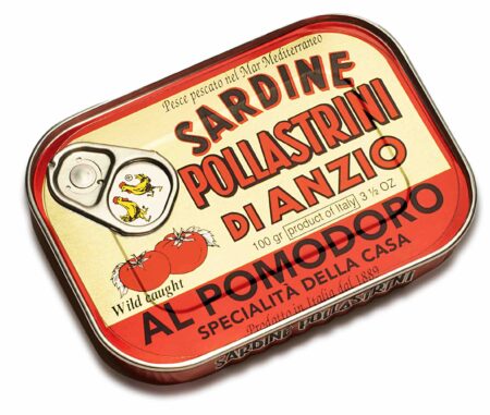 Pollastrini Sardines in Tomato Sauce, 100g