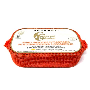 Conservas de Cambados Small Sardines in Marinade, 111g