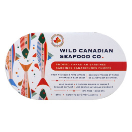 Wild Canadian Smoked Sardines